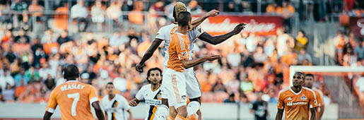 Framed | Houston Dynamo v LA Galaxy : Art and Illustration : Soccer Bible