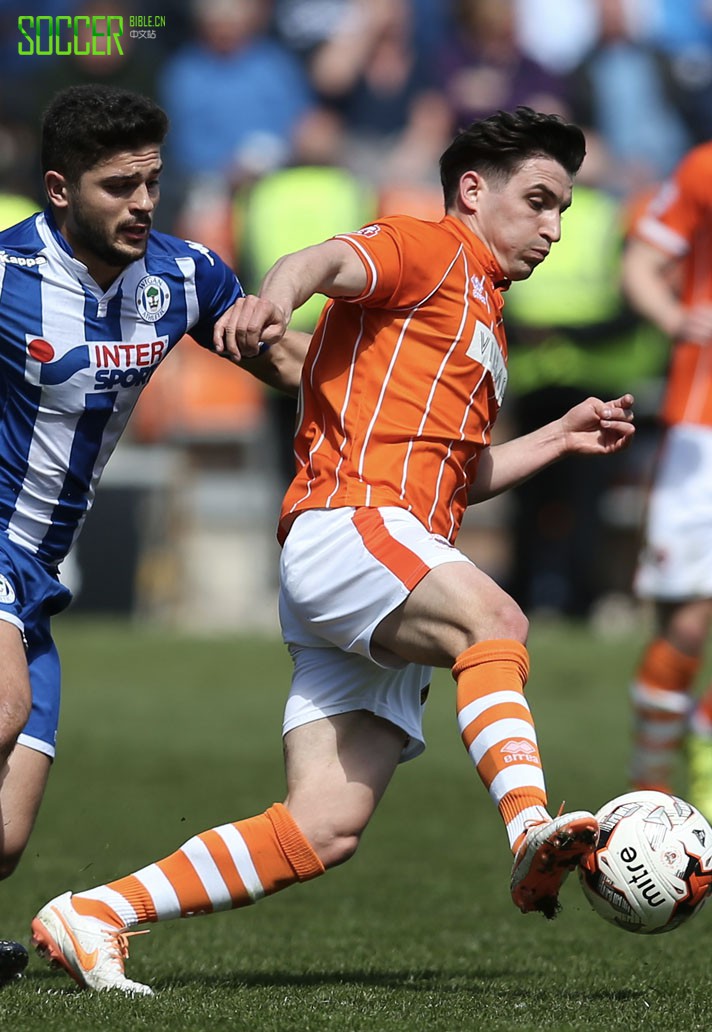 Jack Redshaw (Blackpool) Nike Tiempo Legend V