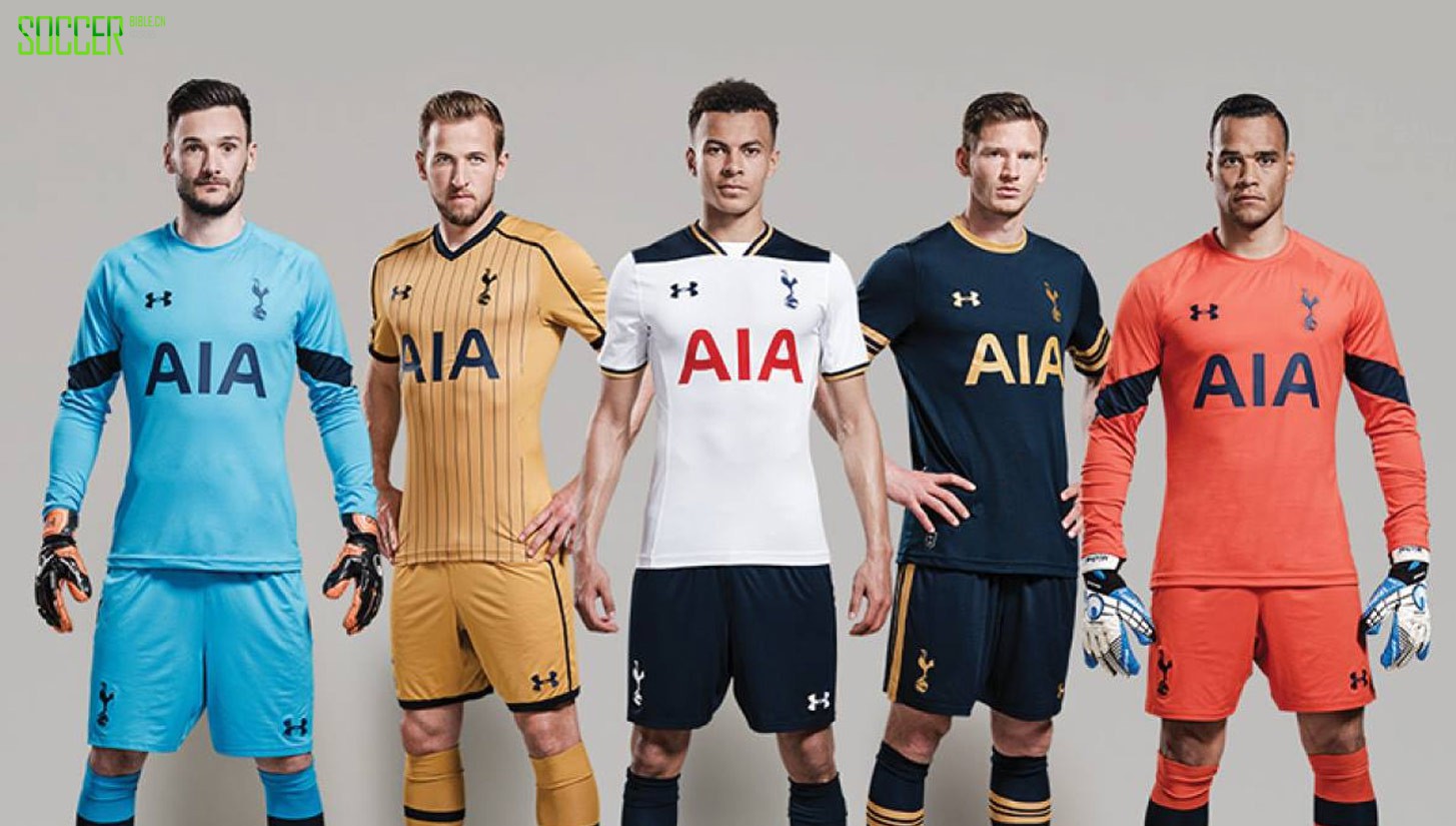 Tottenham 2016/17 Kits By Under Armour : Football Apparel : Soccer ...