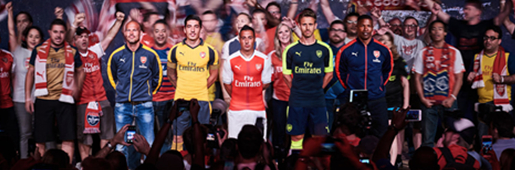 Arsenal Launch 16/17 Away & 3rd Kits in LA : Events : Soccer Bible