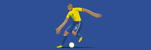 "50 Days of Football" Series by Matthew Shipley : Art and Illustration : Soccer Bible