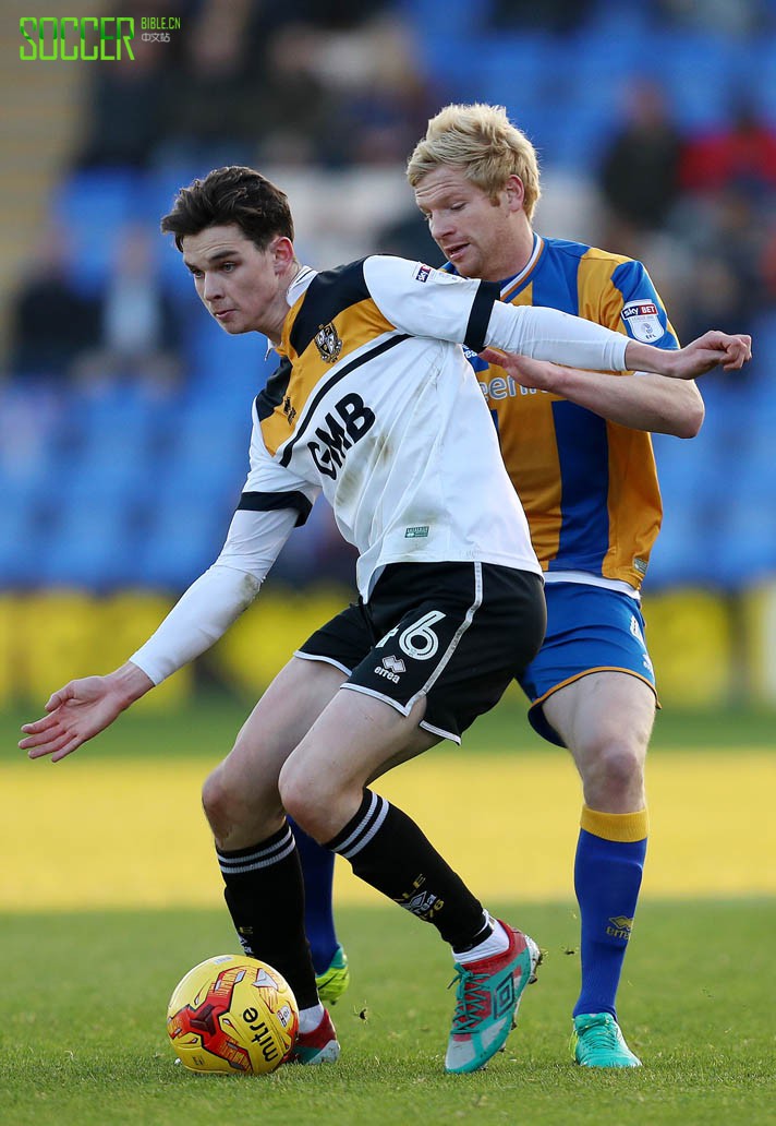 Sam Hart (Port Vale) Umbro Velocita 3