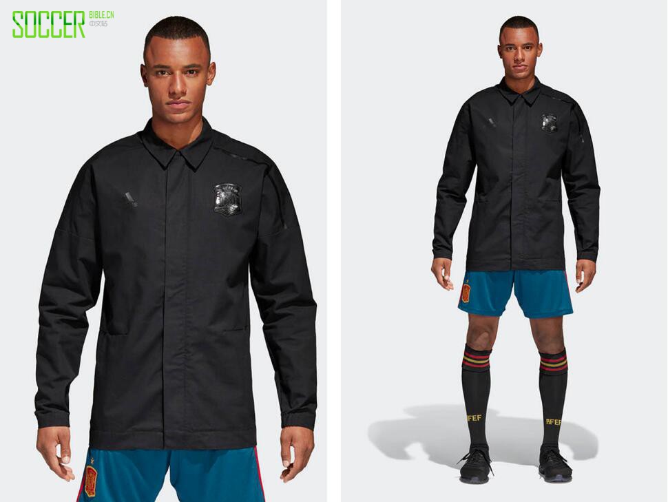 阿迪达斯推出Z.N.E系列2018年世界杯全黑出场服